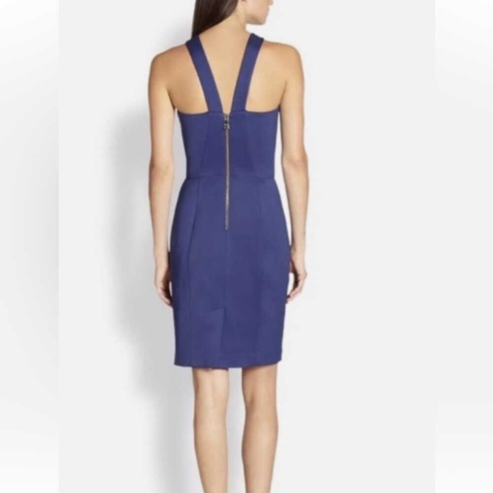 Burberry Navy Midi Dress - Picture 2 of 9
